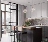 <b>大只500请教各位前辈开放式厨房隔断怎么做？</b>